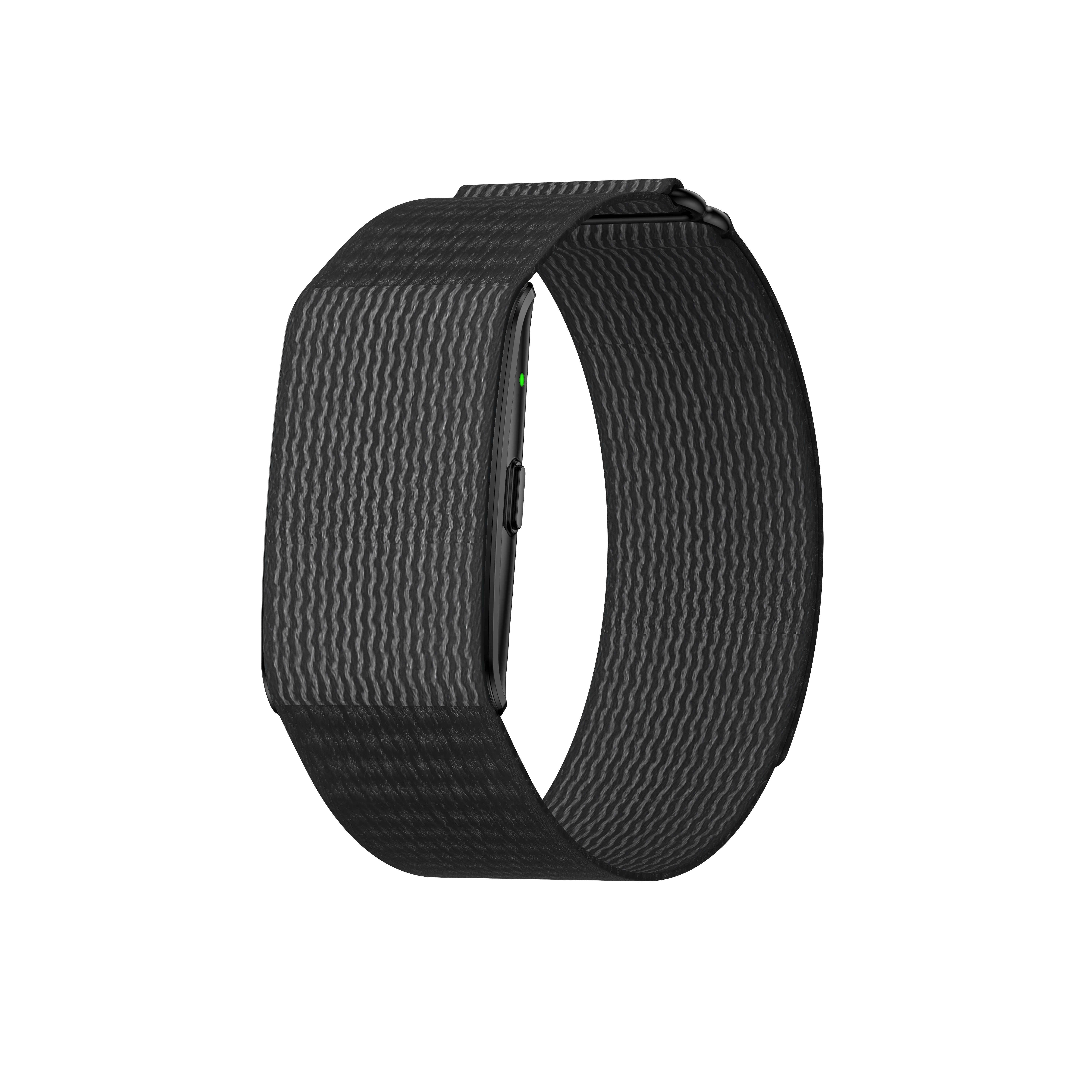 Screen free stainless steel fitness tracker smart bracelet heart rate monitor pedometer accelerometer, used for fitness gym training