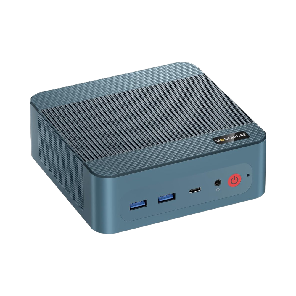 BOSGAME P2 Lite Mini Computer 12th Intel I5-12600H (12C/20T 4.5GHz) DDR4 PCIe Solid State Drive, compatible with HDMI DP Type-C Wi Fi 6E RJ45 Dual LAN